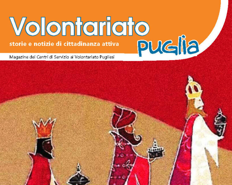 Rivista regionale “Volontariato Puglia” – online il nuovo numero