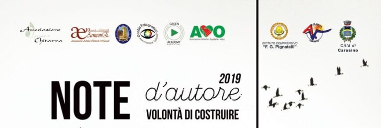 “Note d’Autore – Volontà di costruire”, gli ultimi appuntamenti