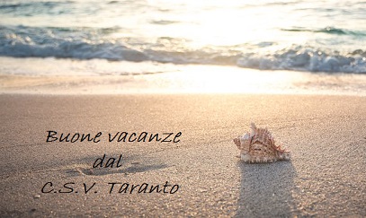 Chiusura estiva del CSV Taranto