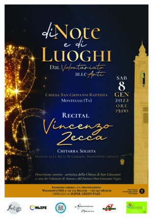 “Di Note e di Luoghi…dal Volontariato alle Arti” – Secondo appuntamento