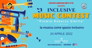 Contest di musica inclusiva – Premio Roberto Sibilla I edizione