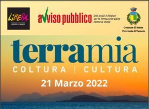 XXVII Giornata della Memoria e dell’impegno in ricordo delle vittime innocenti delle mafie. Incontro pubblico a Statte