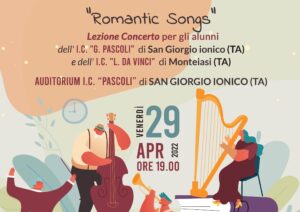 “Volontari all’OPERA – La scuola diventa Sala da Concerto”. Ultimo appuntamento a San Giorgio Ionico
