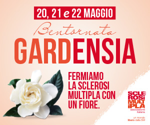 Bentornata GARDENSIA. Fermiamo la sclerosi multipla con un fiore