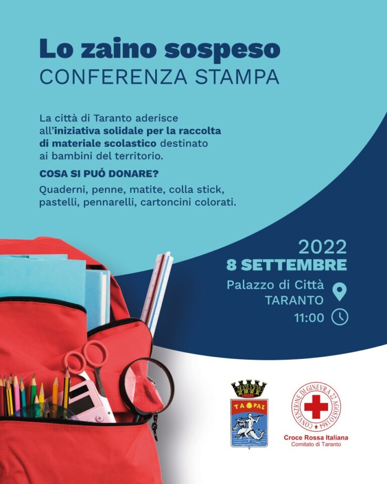 “Lo Zaino sospeso”