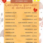 Giornate della Donazione – calendario