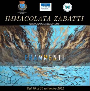 “Frammenti” la mostra personale di Immacolata Zabatti