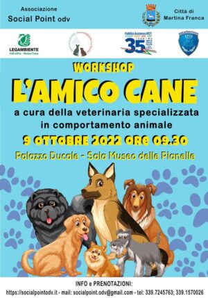 “L’Amico cane” – Workshop a Martina Franca