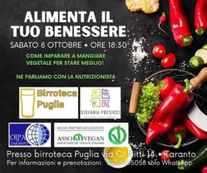 “Alimenta il tuo benessere”. I vantaggi di una dieta vegetale