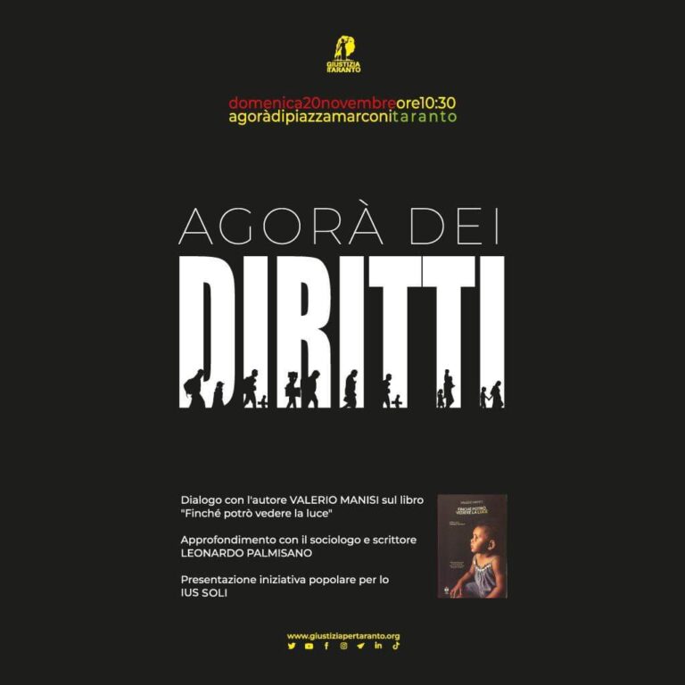 Iniziativa pubblica di Giustizia per Taranto