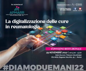 La digitalizzazione delle cure in reumatologia – convegno di APMARR