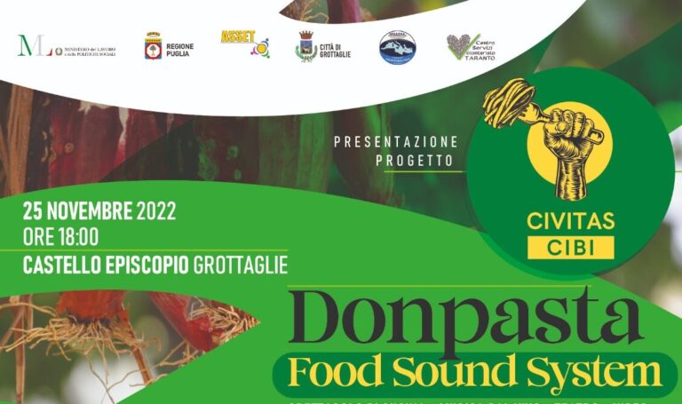 Presentazione del Progetto “Civitas Cibi“