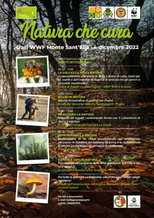 La “Natura che cura” nell’Oasi WWF Monte Sant’Elia