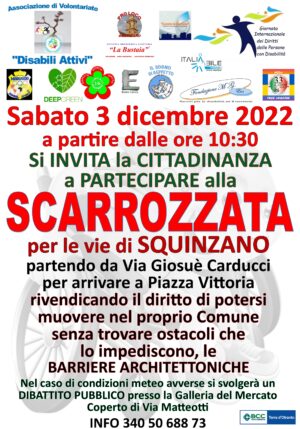 La “SCARROZZATA” per affrontare il problema delle barriere architettoniche