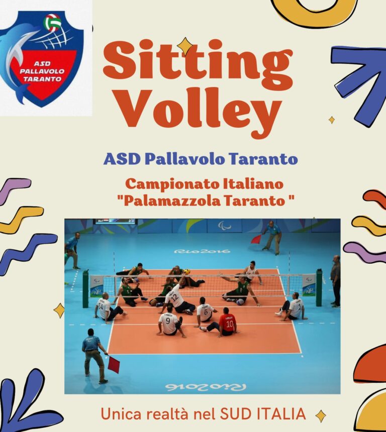 Sitting Volley Taranto ricerca due giocatori