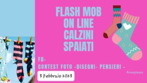 Flash Mob online “calzini spaiati”. Per celebrare la diversità in tutte le sue forme